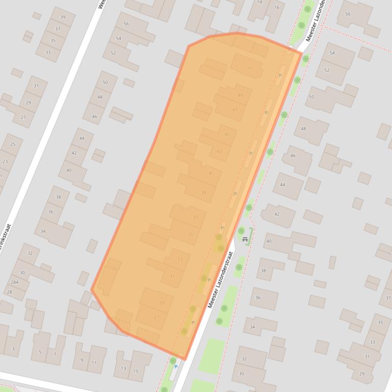 Kaart van postcodegebied 7591VV.