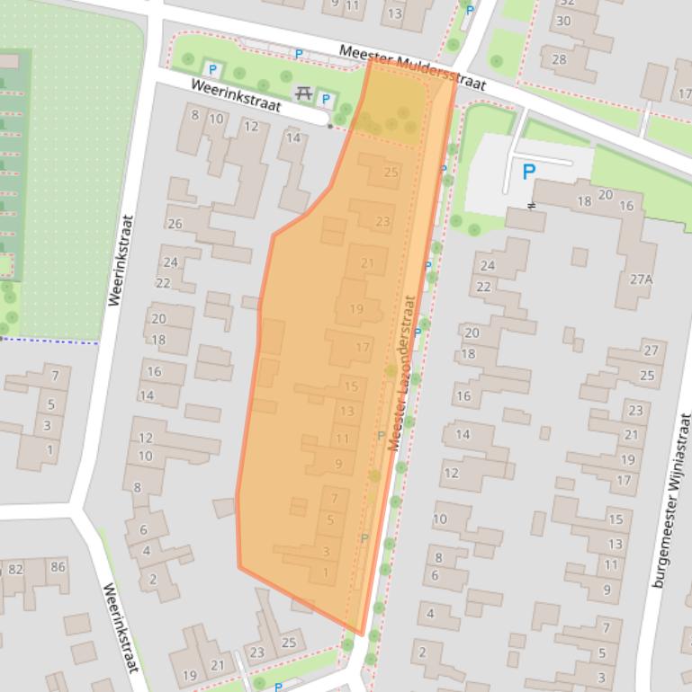 Kaart van postcodegebied 7591VW.