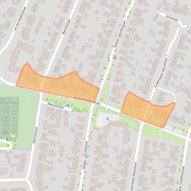 Kaart van postcodegebied 7591VZ.