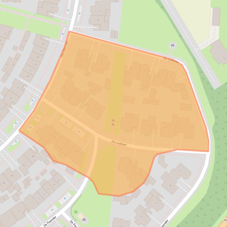 Kaart van postcodegebied 7591WJ.