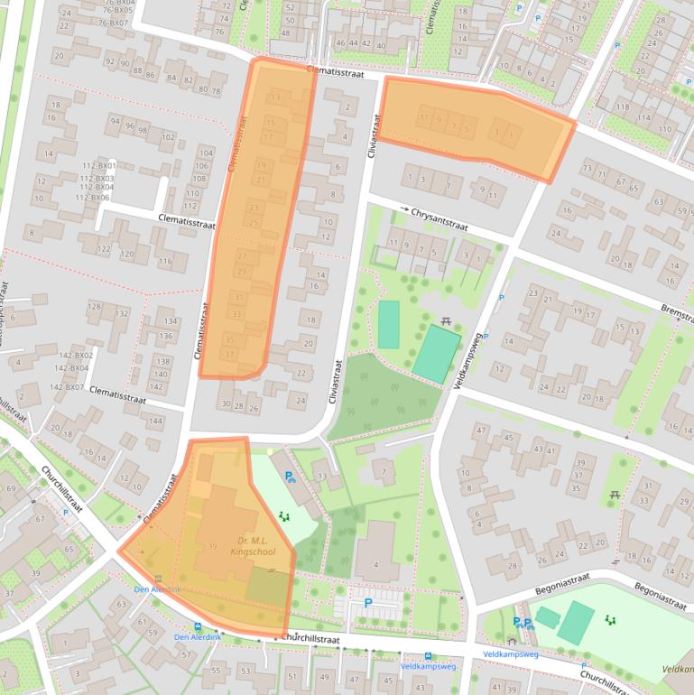 Kaart van postcodegebied 7591XJ.
