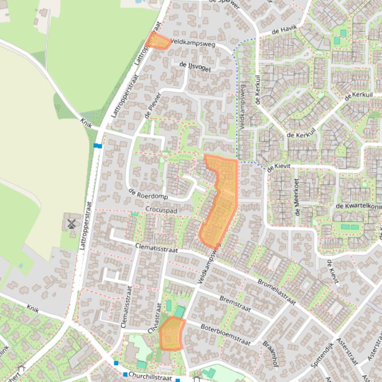 Kaart van postcodegebied 7591XR.