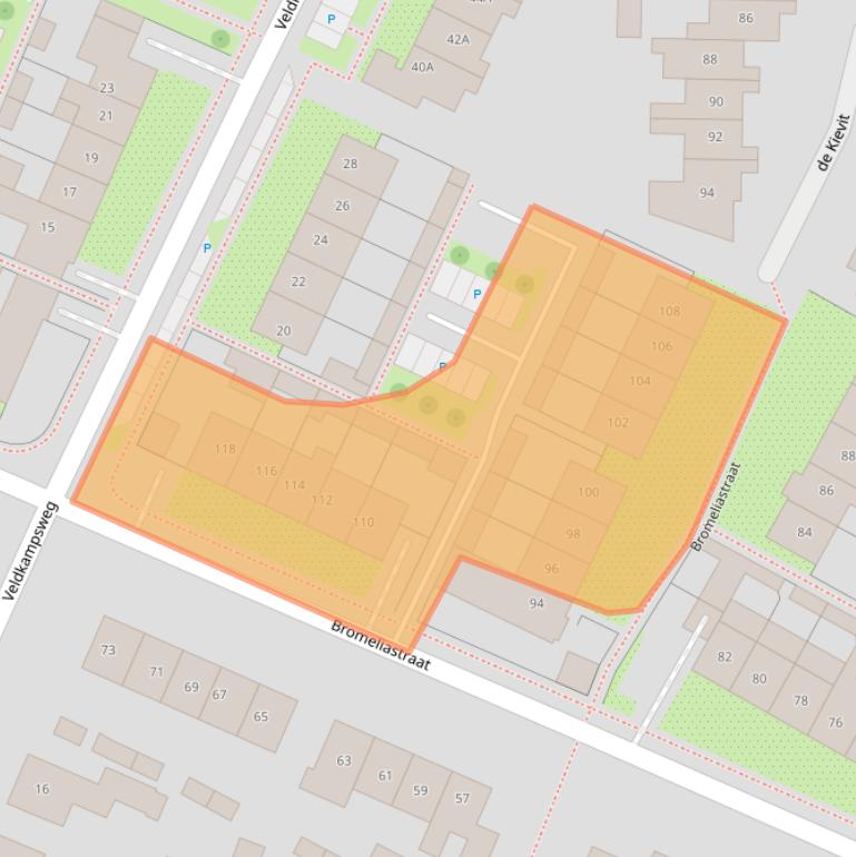 Kaart van postcodegebied 7591XS.