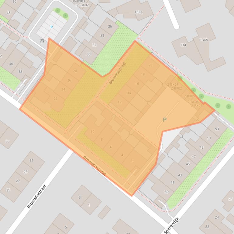 Kaart van postcodegebied 7591XW.