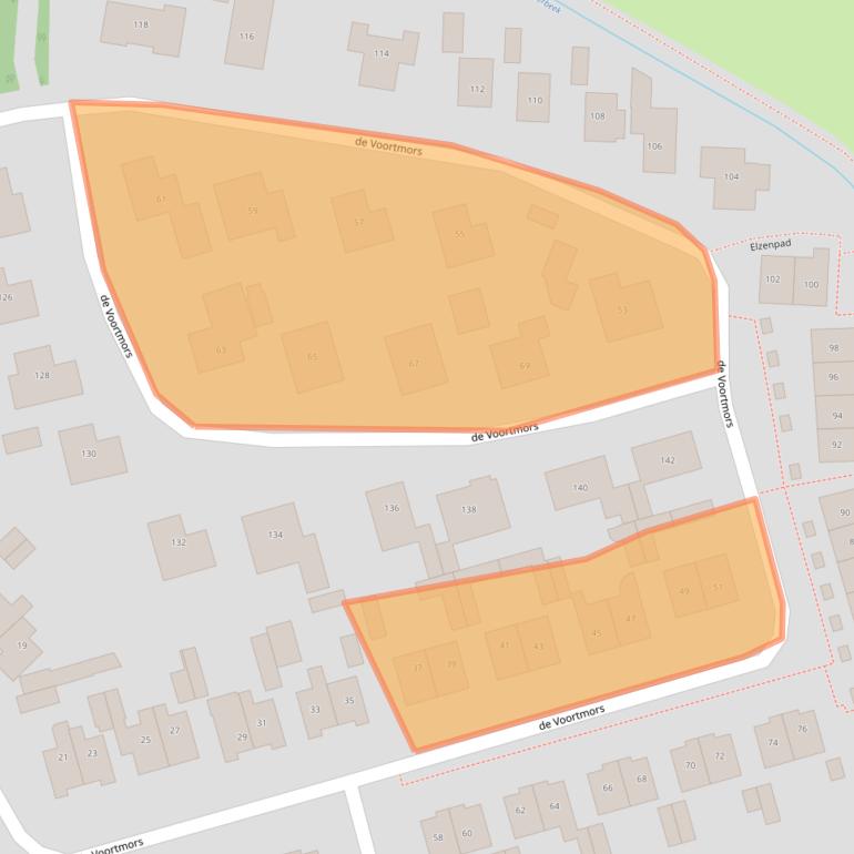 Kaart van postcodegebied 7595AB.