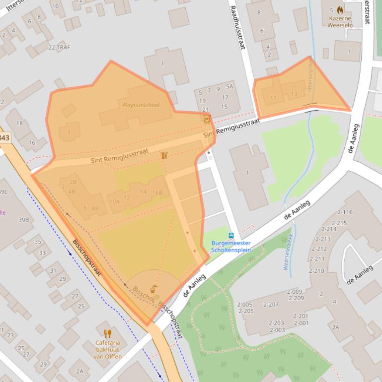 Kaart van postcodegebied 7595AM.