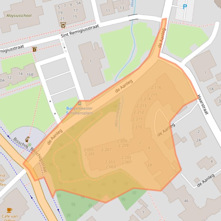 Kaart van postcodegebied 7595AP.