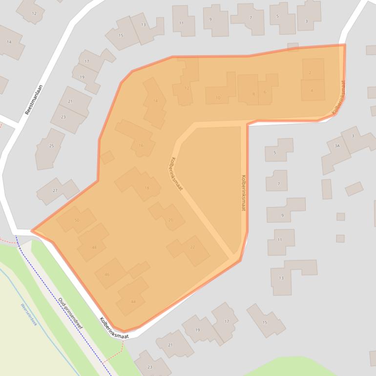 Kaart van postcodegebied 7595CA.