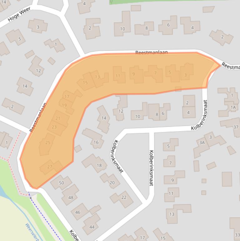 Kaart van postcodegebied 7595CD.