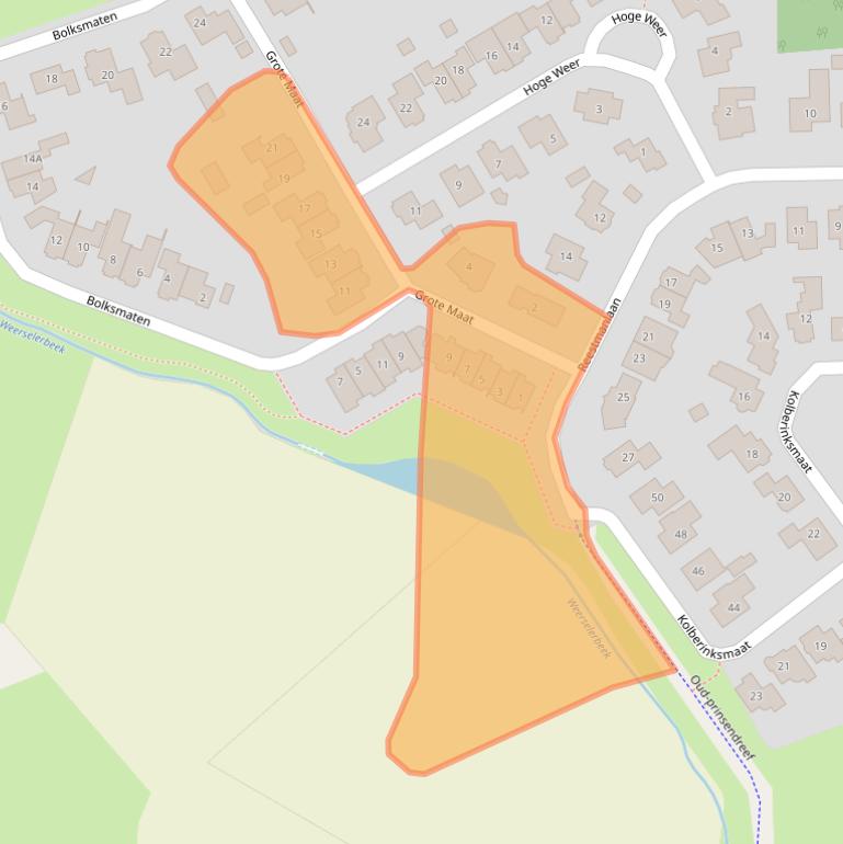 Kaart van postcodegebied 7595CH.