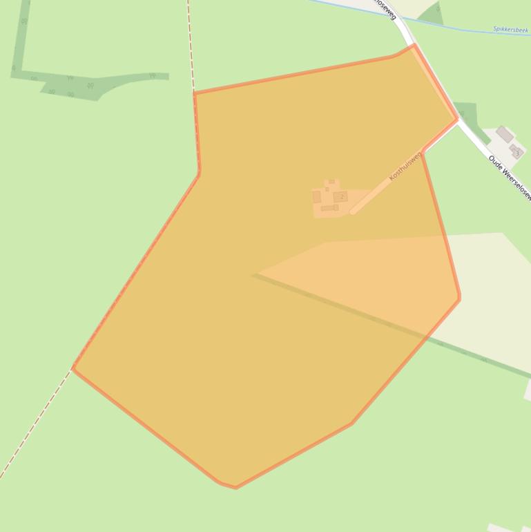 Kaart van postcodegebied 7595ND.