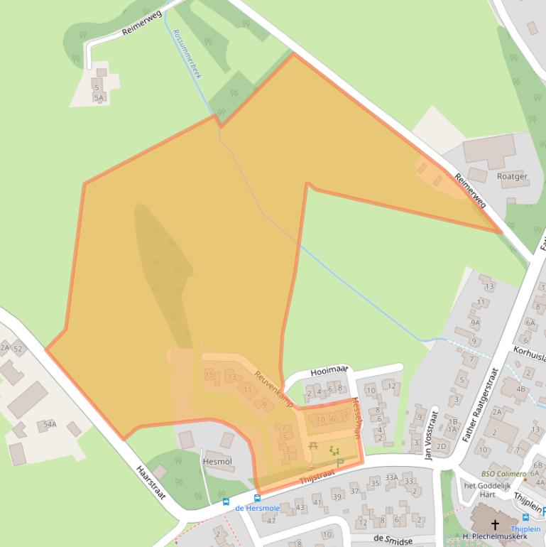 Kaart van postcodegebied 7596JE.