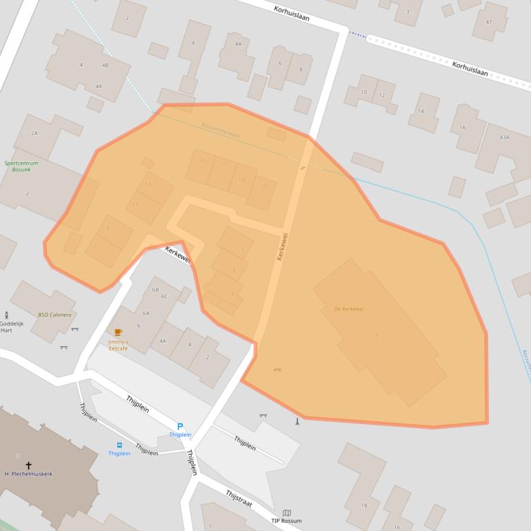 Kaart van postcodegebied 7596KN.