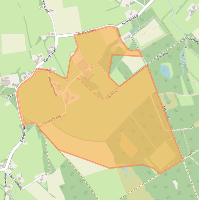 Kaart van postcodegebied 7596MT.