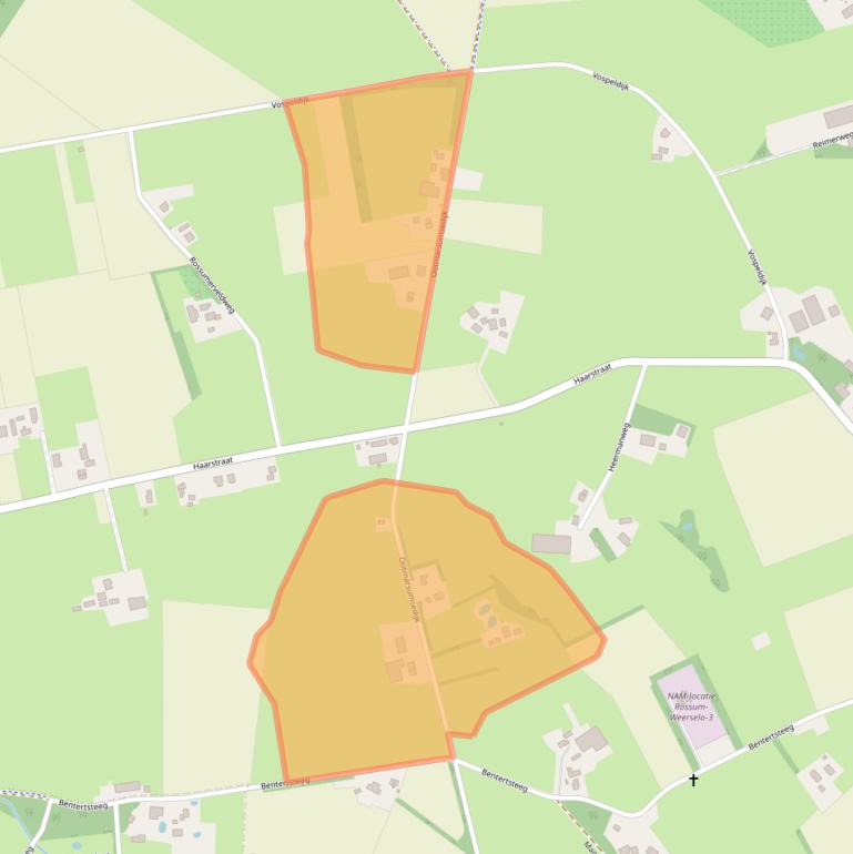 Kaart van postcodegebied 7596PB.