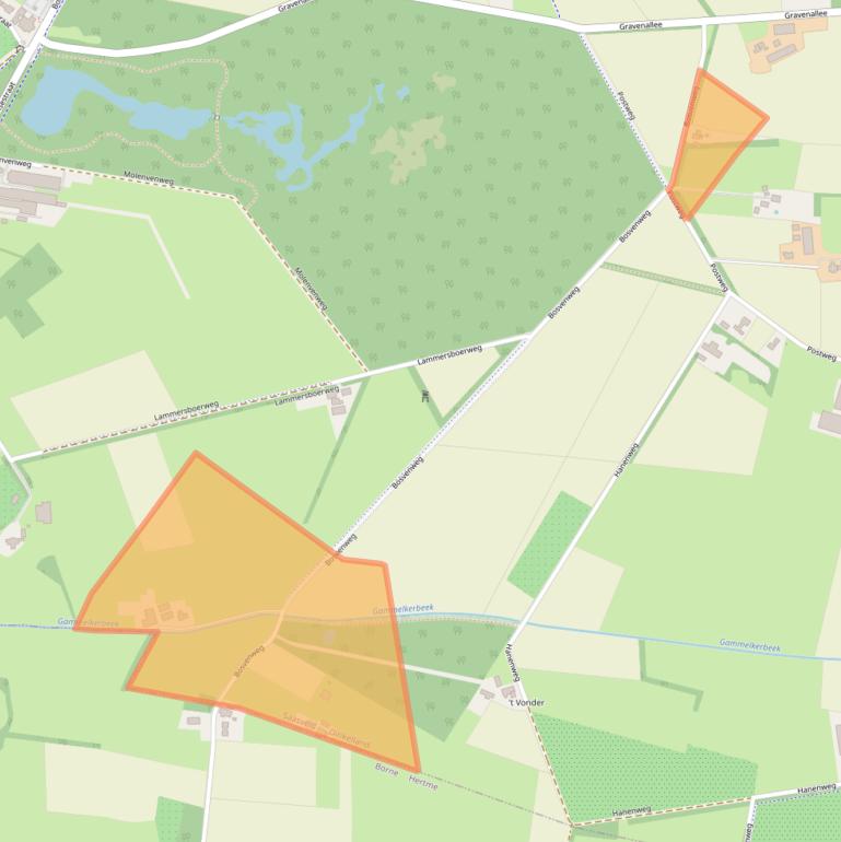 Kaart van postcodegebied 7597KJ.