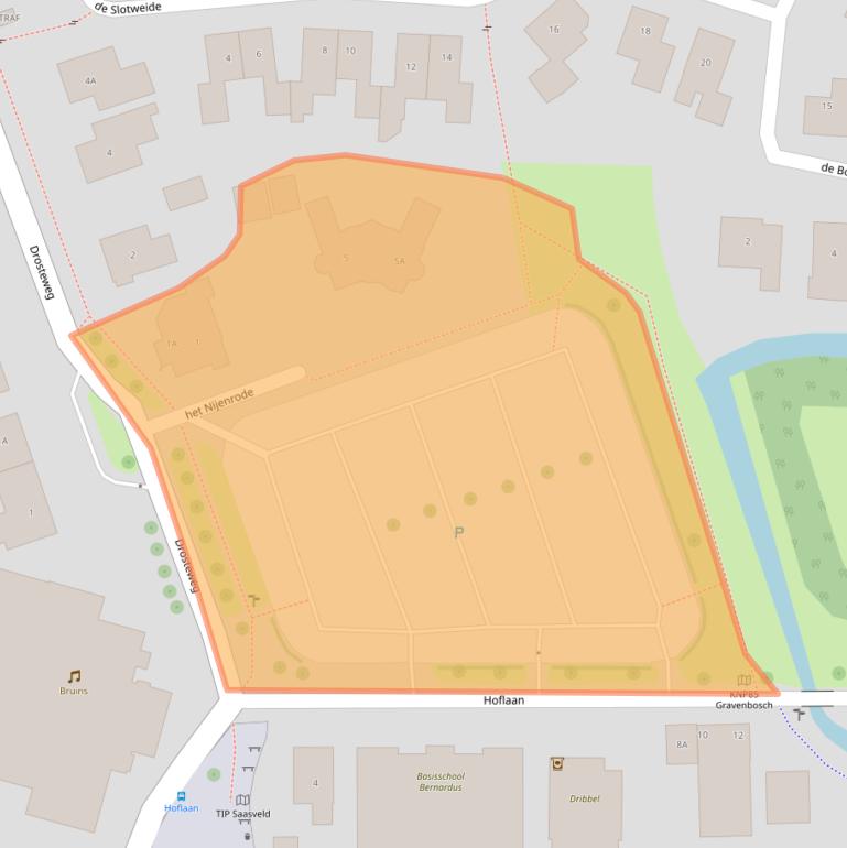 Kaart van postcodegebied 7597MH.