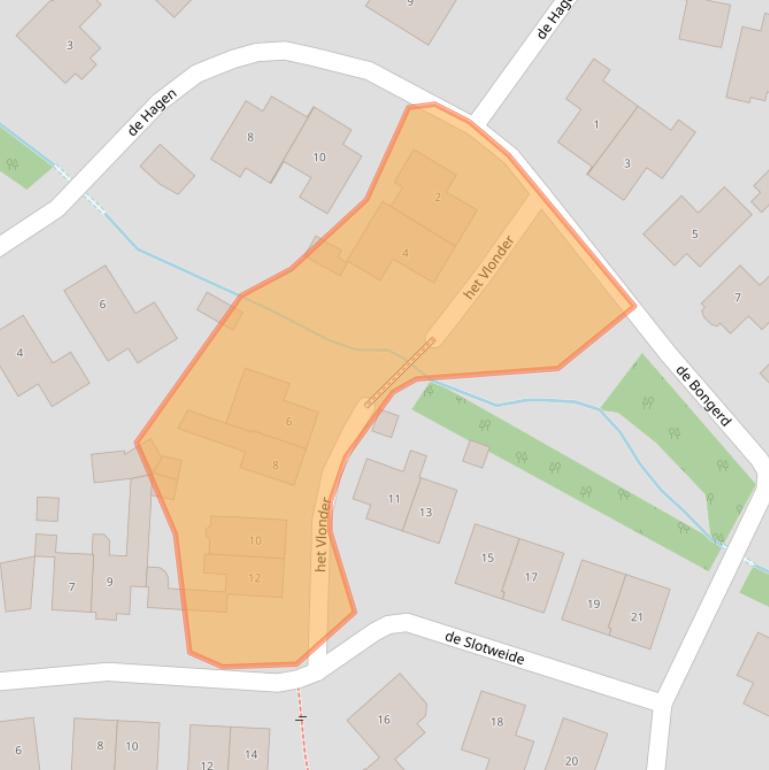 Kaart van postcodegebied 7597MN.