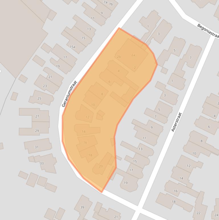 Kaart van postcodegebied 7601AG.