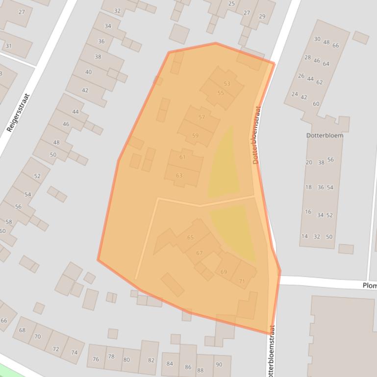 Kaart van postcodegebied 7601CH.