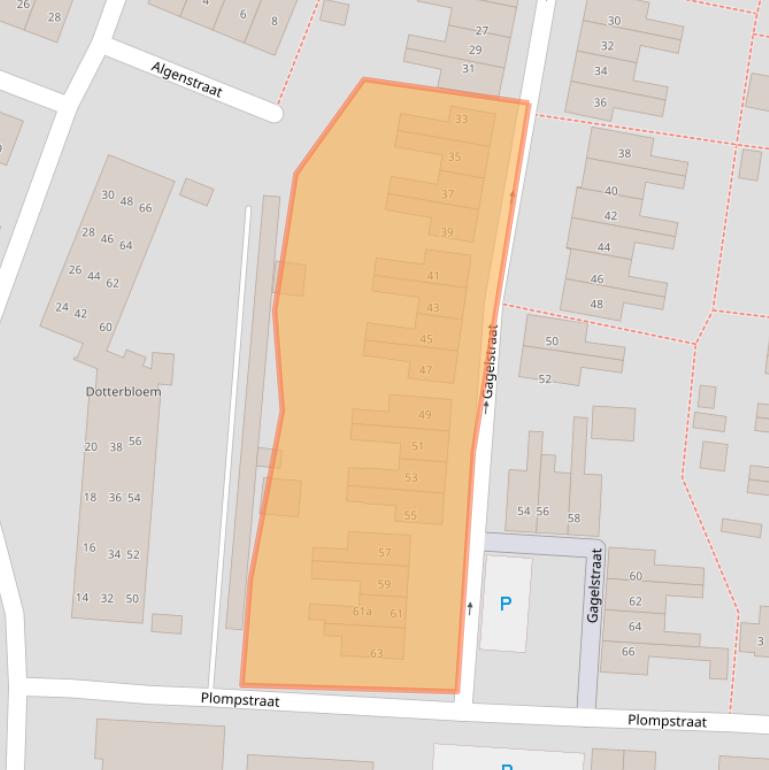 Kaart van postcodegebied 7601CM.