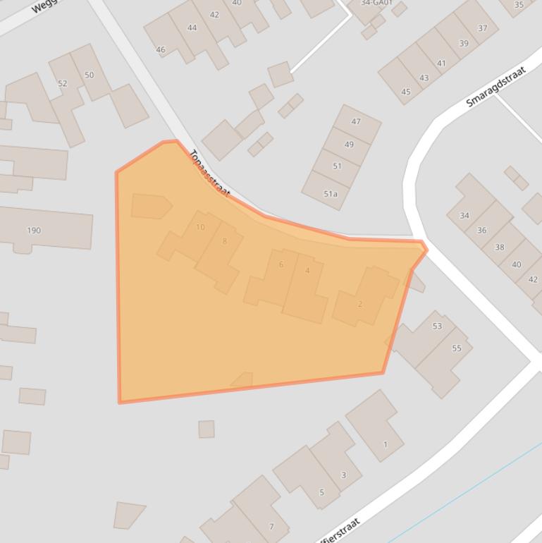 Kaart van postcodegebied 7601HG.