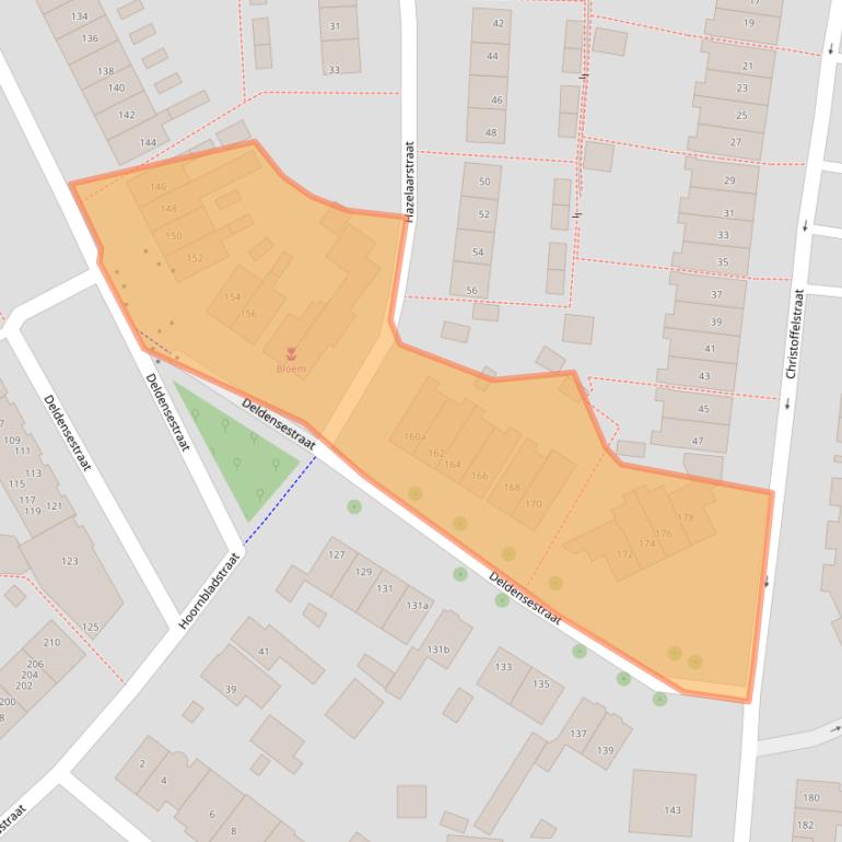 Kaart van postcodegebied 7601RM.