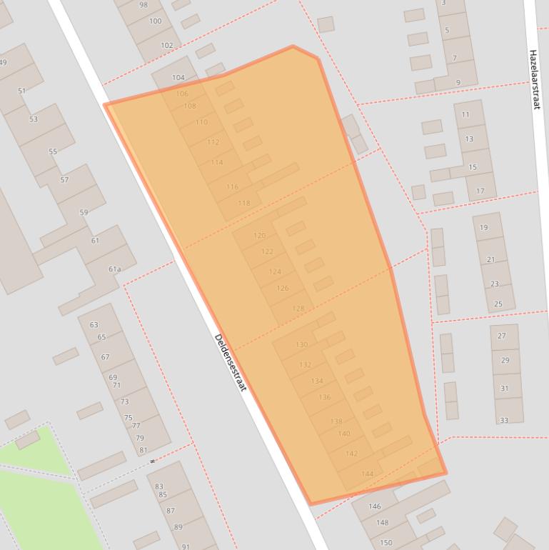 Kaart van postcodegebied 7601RN.
