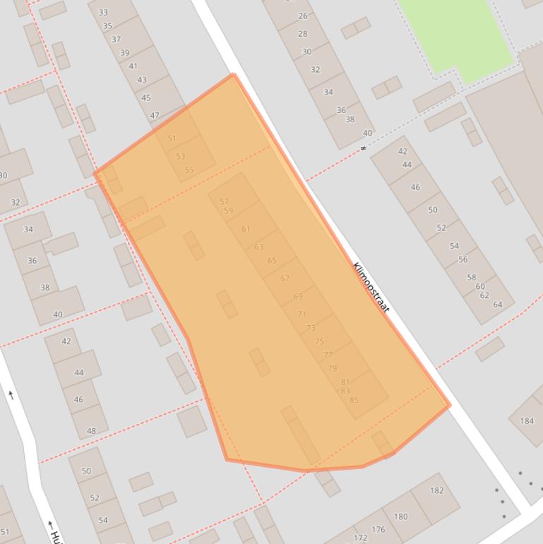 Kaart van postcodegebied 7601SJ.