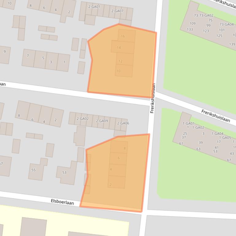 Kaart van postcodegebied 7602BG.