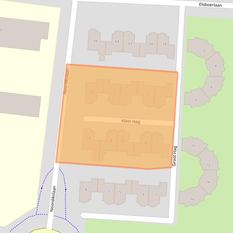 Kaart van postcodegebied 7602BZ.