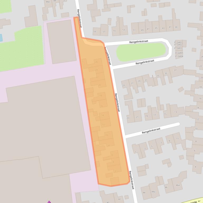 Kaart van postcodegebied 7602CM.