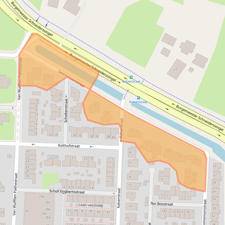 Kaart van postcodegebied 7602DM.