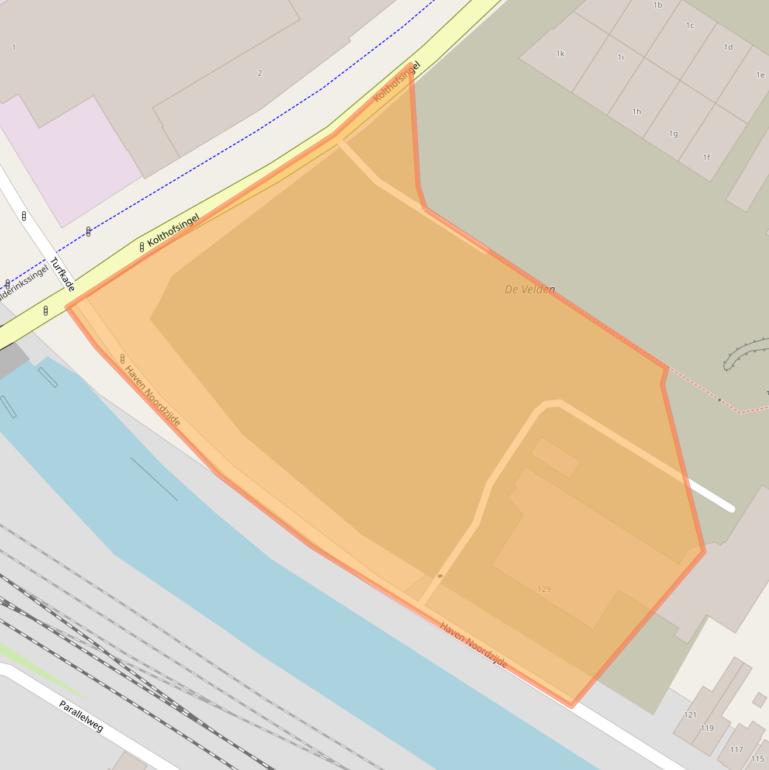 Kaart van postcodegebied 7602EH.