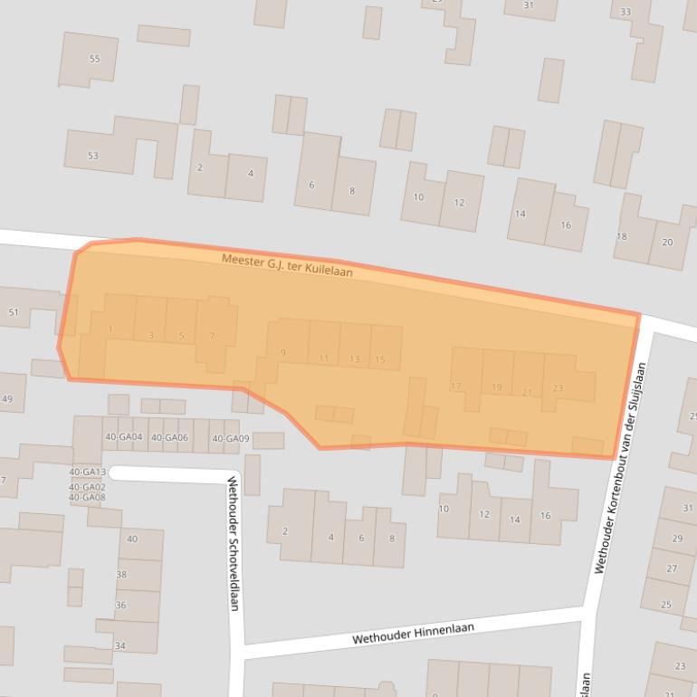 Kaart van postcodegebied 7602ER.