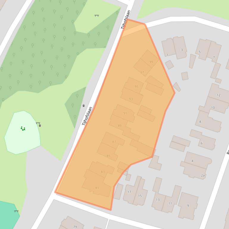 Kaart van postcodegebied 7602HD.