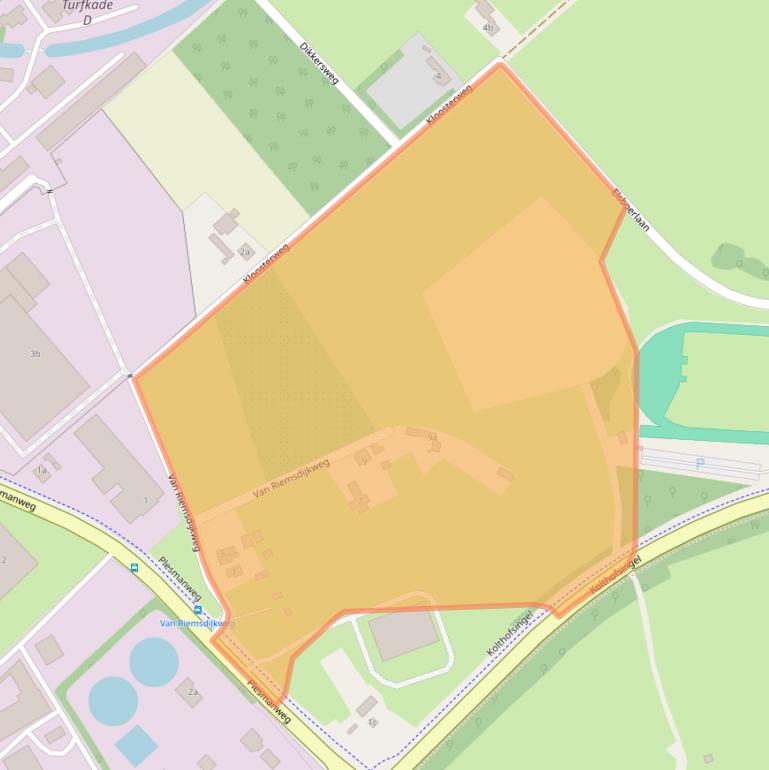 Kaart van postcodegebied 7602PL.