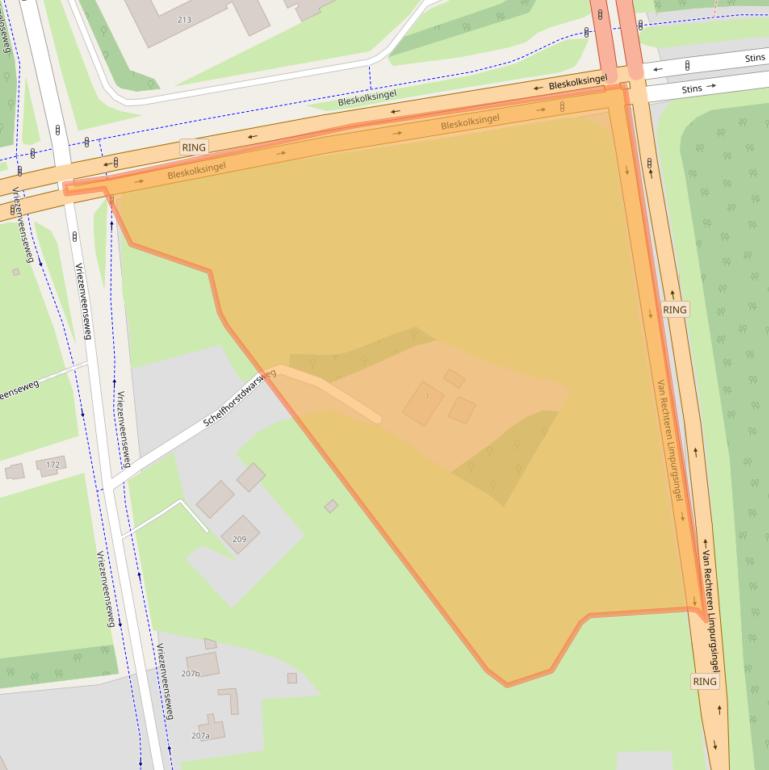 Kaart van postcodegebied 7602PX.