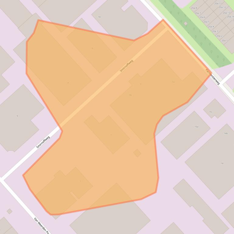 Kaart van postcodegebied 7602RC.