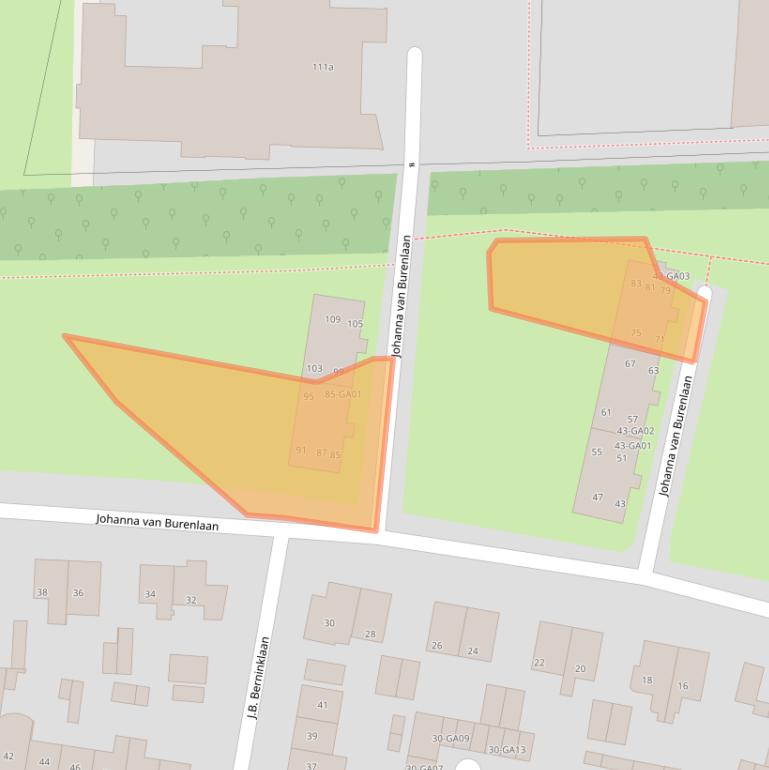 Kaart van postcodegebied 7602TW.