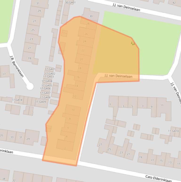 Kaart van postcodegebied 7602VL.