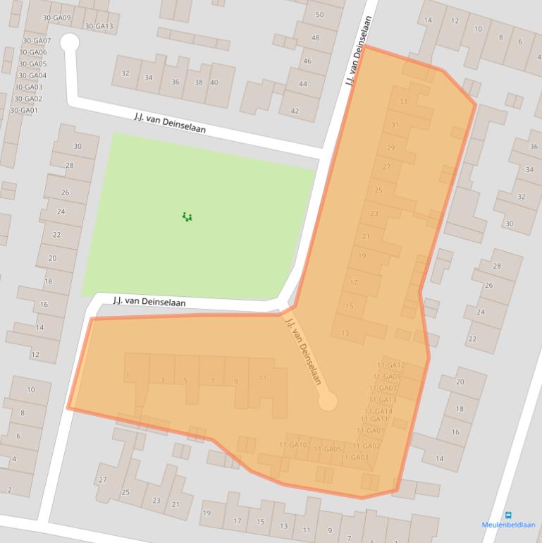 Kaart van postcodegebied 7602VM.