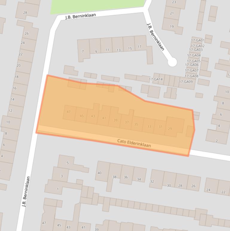 Kaart van postcodegebied 7602VP.