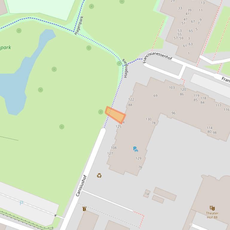 Kaart van postcodegebied 7602ZB.