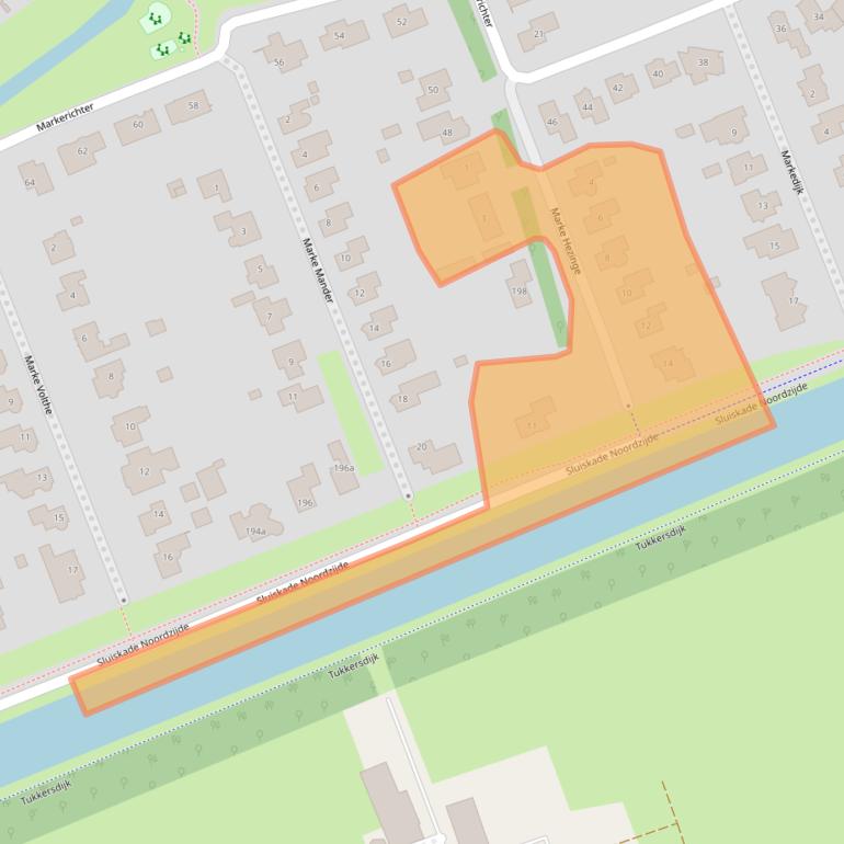 Kaart van postcodegebied 7603GK.