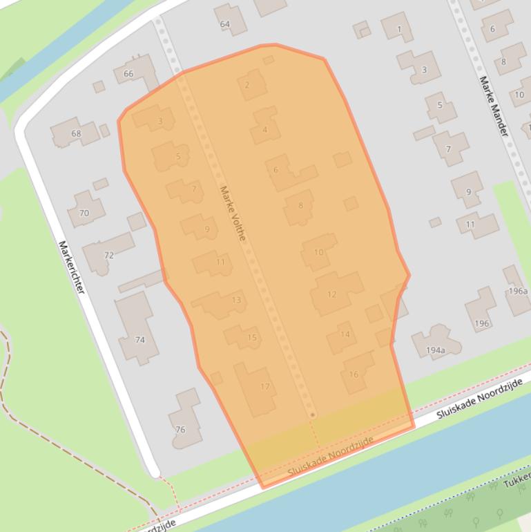 Kaart van postcodegebied 7603GM.