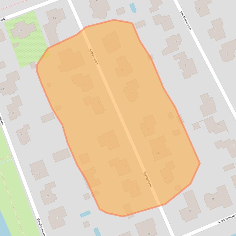 Kaart van postcodegebied 7603MH.