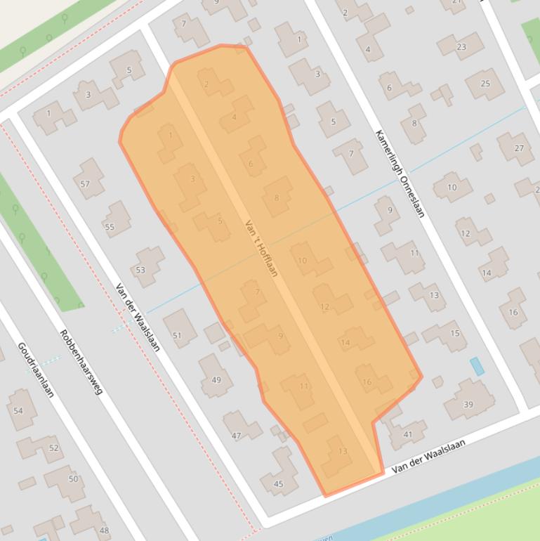 Kaart van postcodegebied 7603MR.