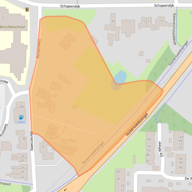 Kaart van postcodegebied 7603NB.