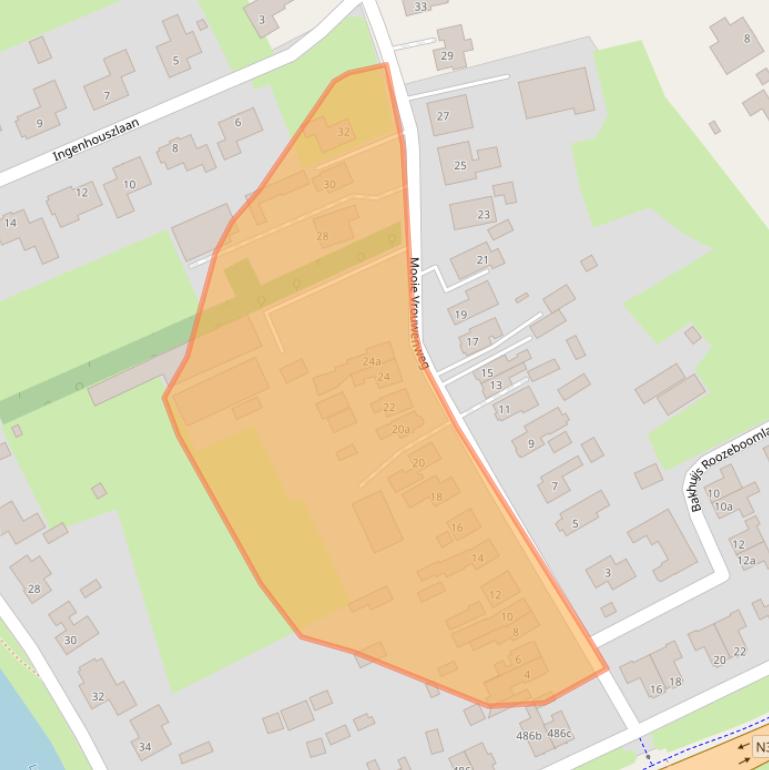 Kaart van postcodegebied 7603PB.